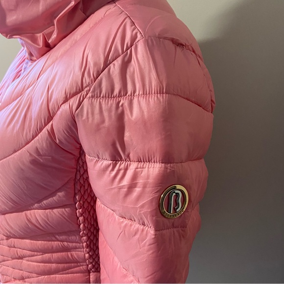 BERNARDO Packable Ecoplume  Puffer Jacket Channel Quilted panels lightweight M - Picture 8 of 11
